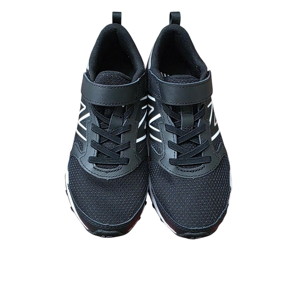 New Balance Fresh Foam 650 Youth 1.5 Wide Black Bungee Lace And Strap - Picture 2 of 4